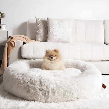 Anxiety Relieving Dog Bed for Small to Medium Dogs