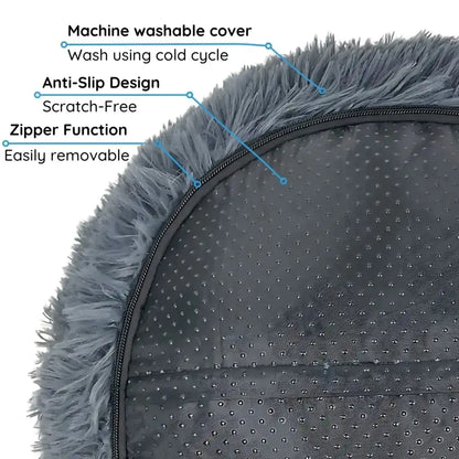 Anxiety Relieving Dog Bed for Small to Medium Dogs