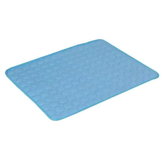 Plush Paws Co. Pressure-Activated Pet Cooling Mat – Gel-Free Washable Summer Sleeping Pad