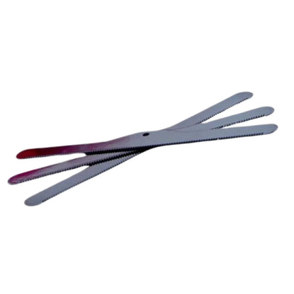 Plush Paws Co. Stainless Steel Deshedding Comb Replacement Blades – 3-Pack Grooming Tool Refills for Dogs & Cats