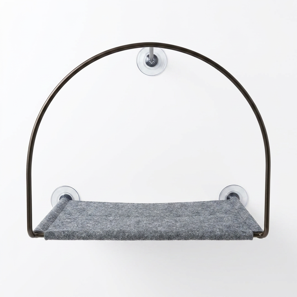 Plush Paws Co. Sunbathing Feline Lounge — Cloud Nine Window Hammock