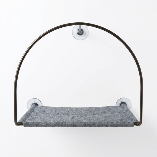 Plush Paws Co. Sunbathing Feline Lounge — Cloud Nine Window Hammock