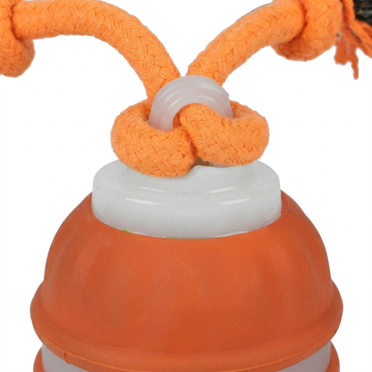 Plush Paws Co. Active Energy Burn — Automated Rolling Ball with Rope Tails Toy Design