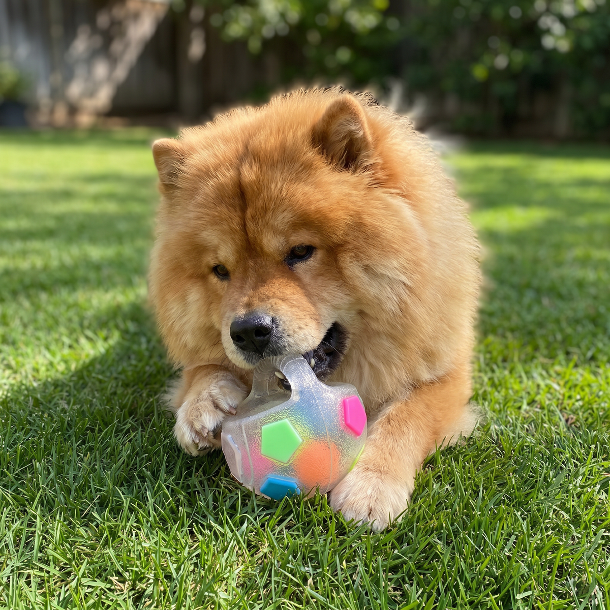 Durable toy ball for stress relief for dogs 0