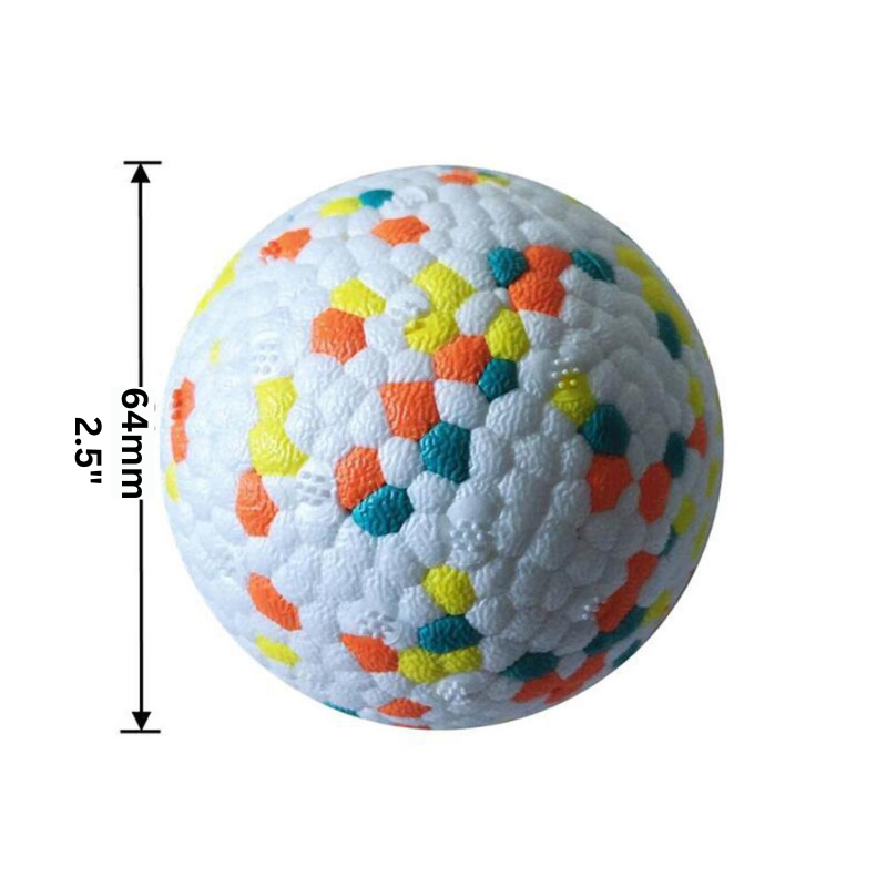 Elara Haus Indestructible Dog Toy - Eco-Friendly Tough Chew Ball for Aggressive Chewers 0