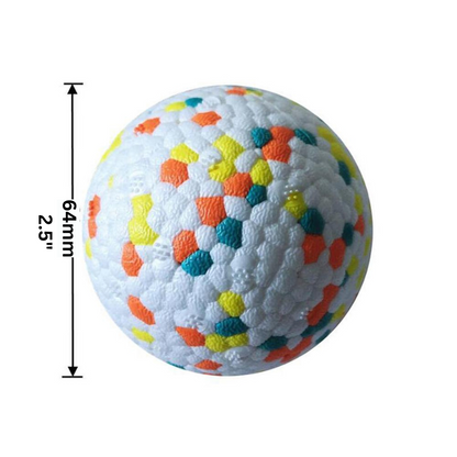 Elara Haus Indestructible Dog Toy - Eco-Friendly Tough Chew Ball for Aggressive Chewers 0
