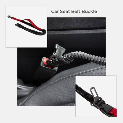 Multifunction Hands Free Dog Leash With Safety Seat Belt 7