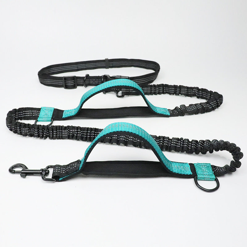 Multifunction Hands Free Dog Leash With Safety Seat Belt 3