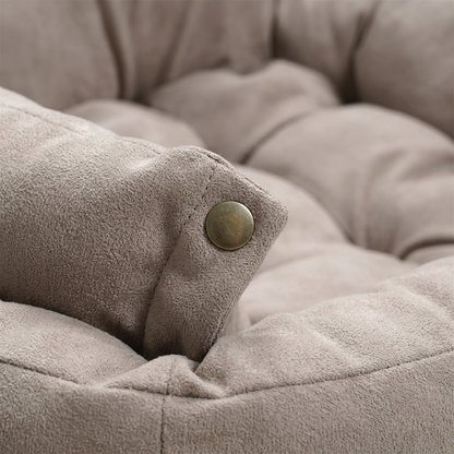 Plush Paws Co. Adaptable Resting Dog Mat — Foldable Button Edges