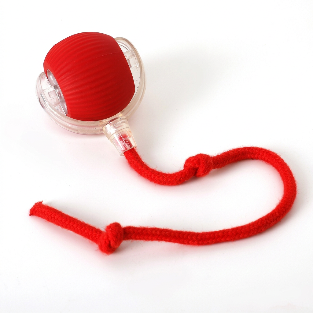 Plush Paws Co. Boredom-Busting Dog Toy — Interactive Roller Ball Design