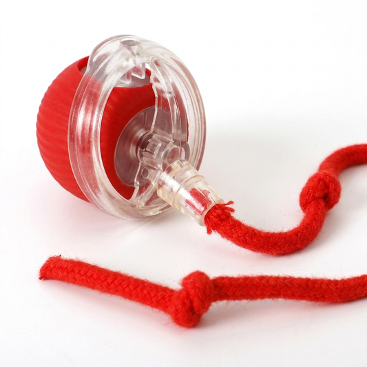 Plush Paws Co. Boredom-Busting Dog Toy — Interactive Roller Ball Design