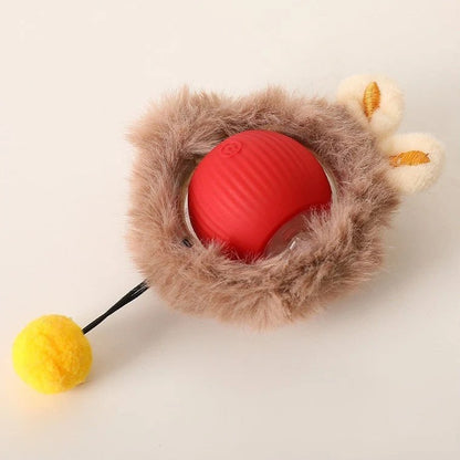 Plush Paws Co. Boredom-Busting Dog Toy — Interactive Roller Ball Design
