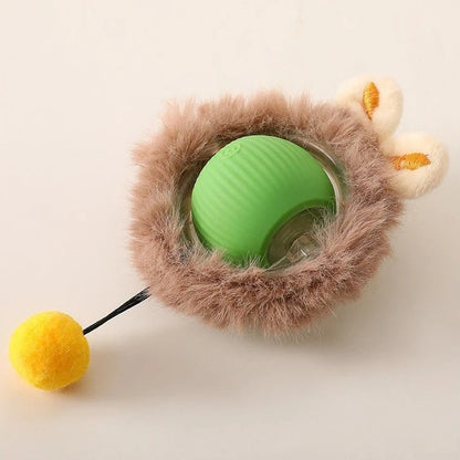 Plush Paws Co. Boredom-Busting Dog Toy — Interactive Roller Ball Design
