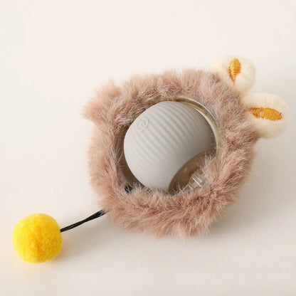 Plush Paws Co. Boredom-Busting Dog Toy — Interactive Roller Ball Design