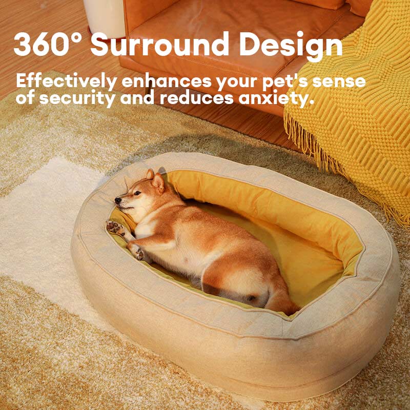 Donut Orthopedic Dog Bed 1