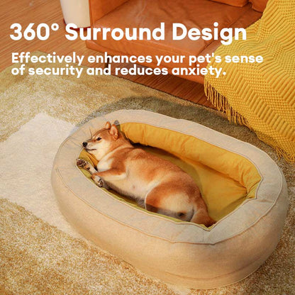 Donut Orthopedic Dog Bed 1