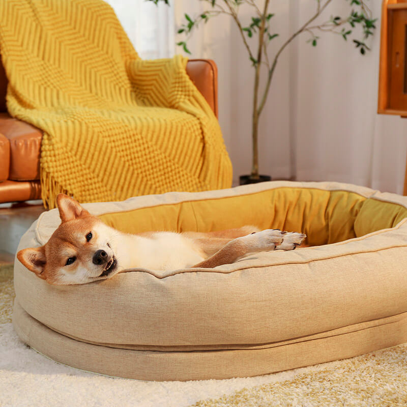 Donut Orthopedic Dog Bed 4
