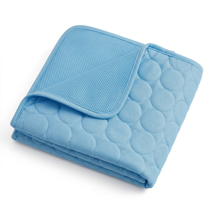 Plush Paws Co. Cozy Summer Comfort Pet Mat — Quilted Air-Mesh Build