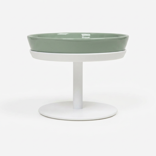 Plush Paws Co. Elevated Dining Feeder — Dual Bowl and Stand Design