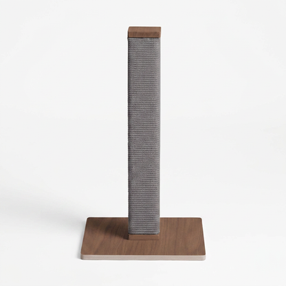 Plush Paws Co. Feline Claw Care Tower — Zip Text-Woven Vertical Scratching Post
