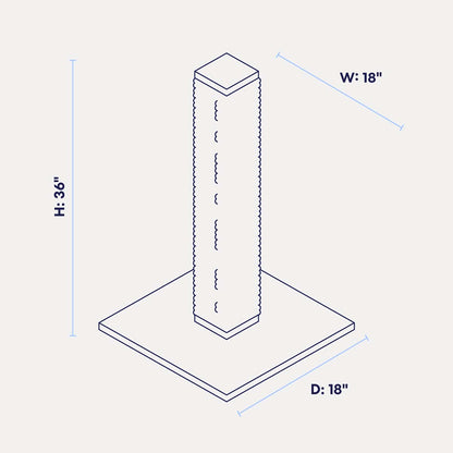 Zip Scratching Post 8