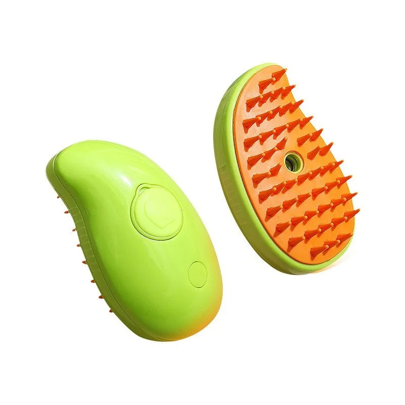 Elara Haus Steam Brush For Pets - Durable Plastic Compact Grooming Tool 6