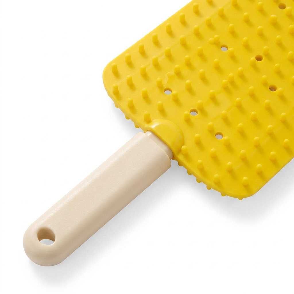 Plush Paws Co. Gentle Everyday Grooming — Silicone Popsicle Cat Brush