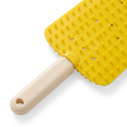 Plush Paws Co. Gentle Everyday Grooming — Silicone Popsicle Cat Brush