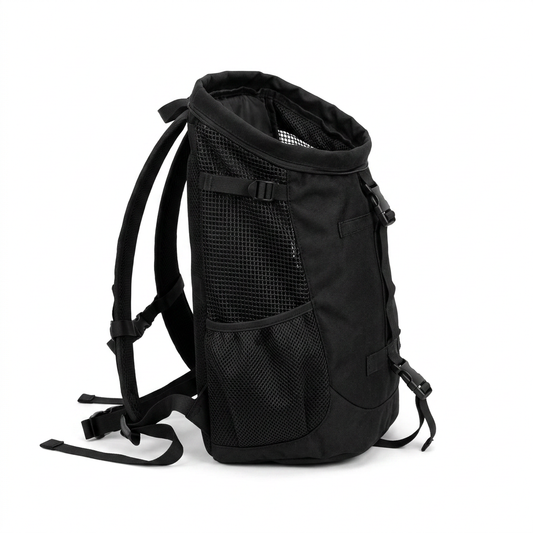 Plush Paws Co. Hands-Free Outdoor Companion — Breathable Pet Travel Backpack Design