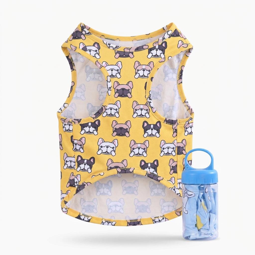 Plush Paws Co. Heat-Defying Summer Comfort —  Cooling Pet Vest Design