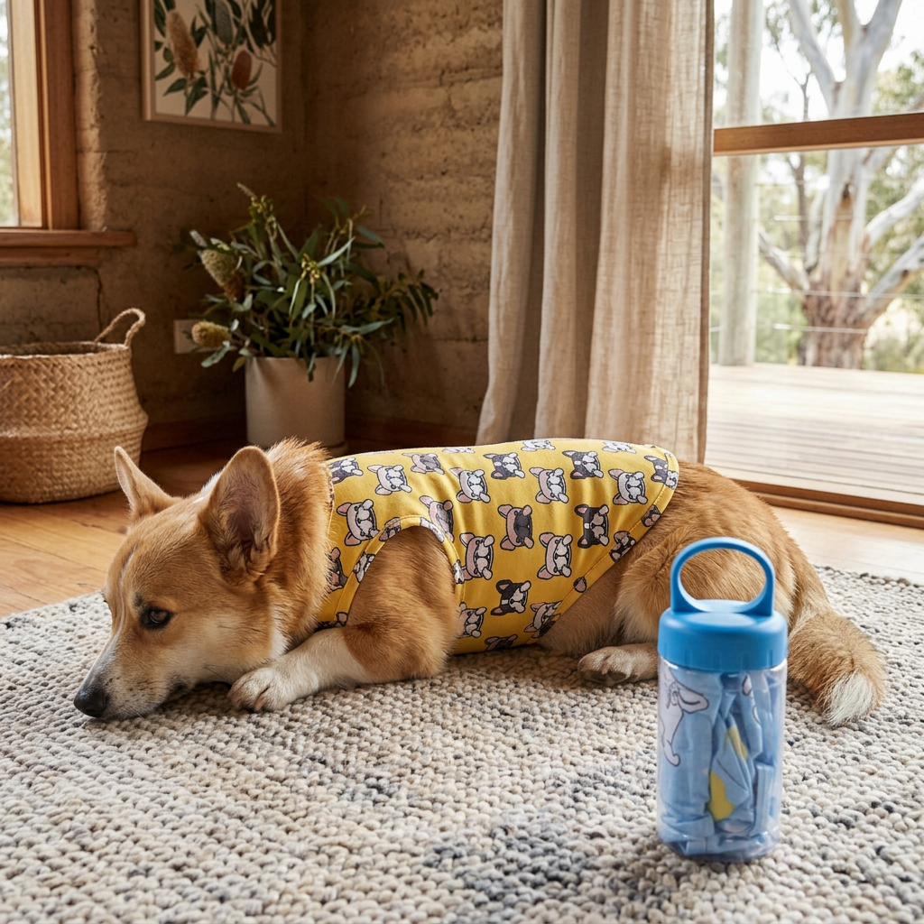 Plush Paws Co. Heat-Defying Summer Comfort —  Cooling Pet Vest Design