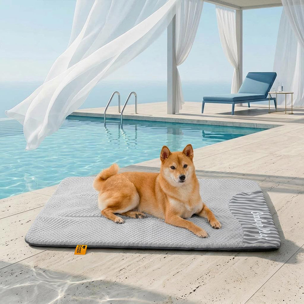 Large Washable Cooling Non-slip Outdoor Dog Mat - Cooling Nap 6