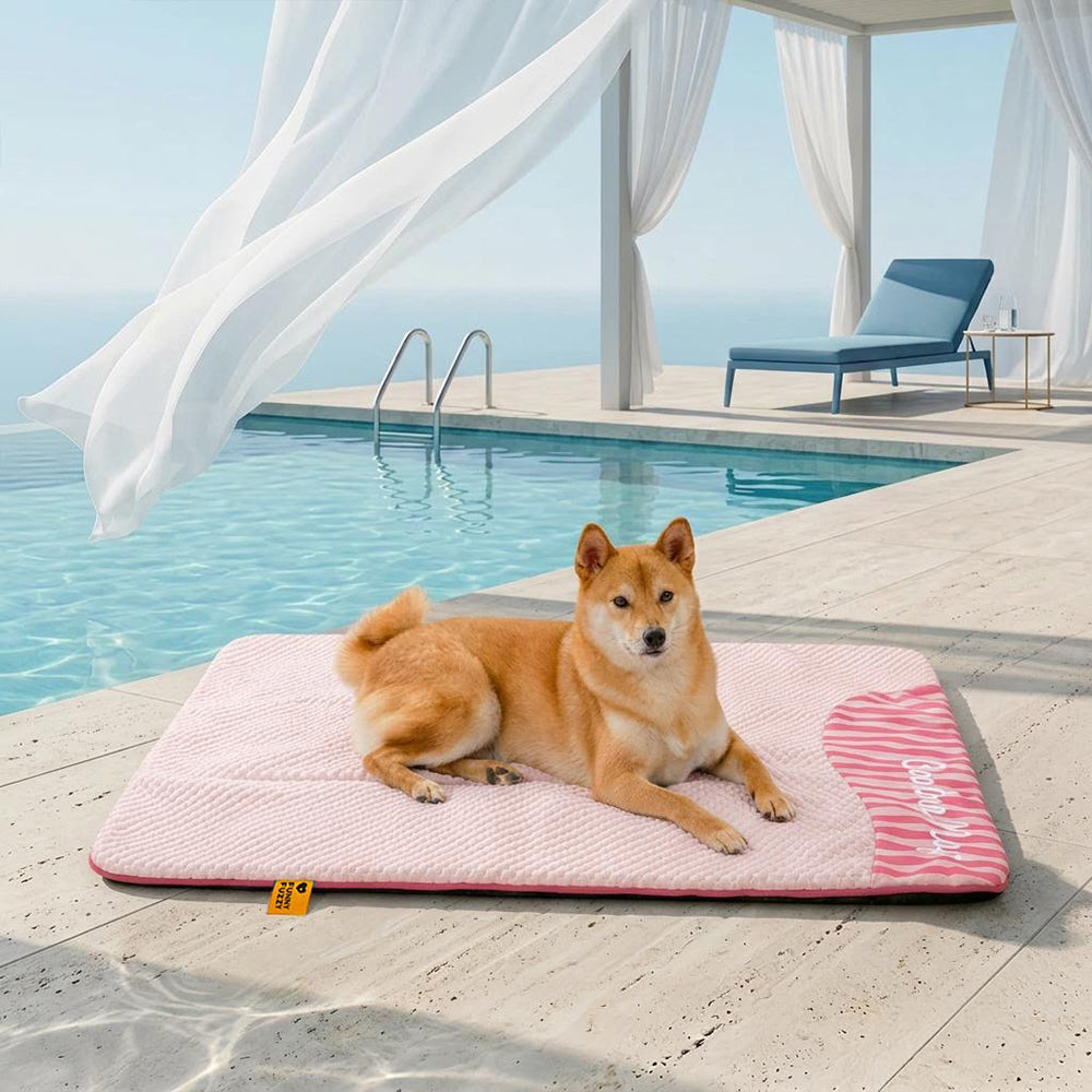Large Washable Cooling Non-slip Outdoor Dog Mat - Cooling Nap 8