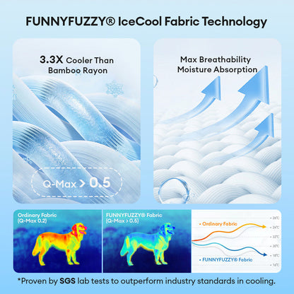 Large Washable Cooling Non-slip Outdoor Dog Mat - Cooling Nap 1