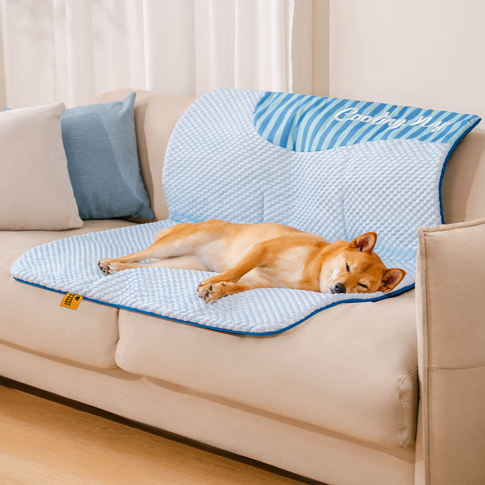 Large Washable Cooling Non-slip Outdoor Dog Mat - Cooling Nap 3