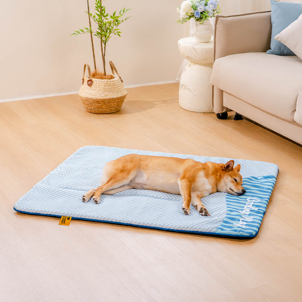 Large Washable Cooling Non-slip Outdoor Dog Mat - Cooling Nap 4