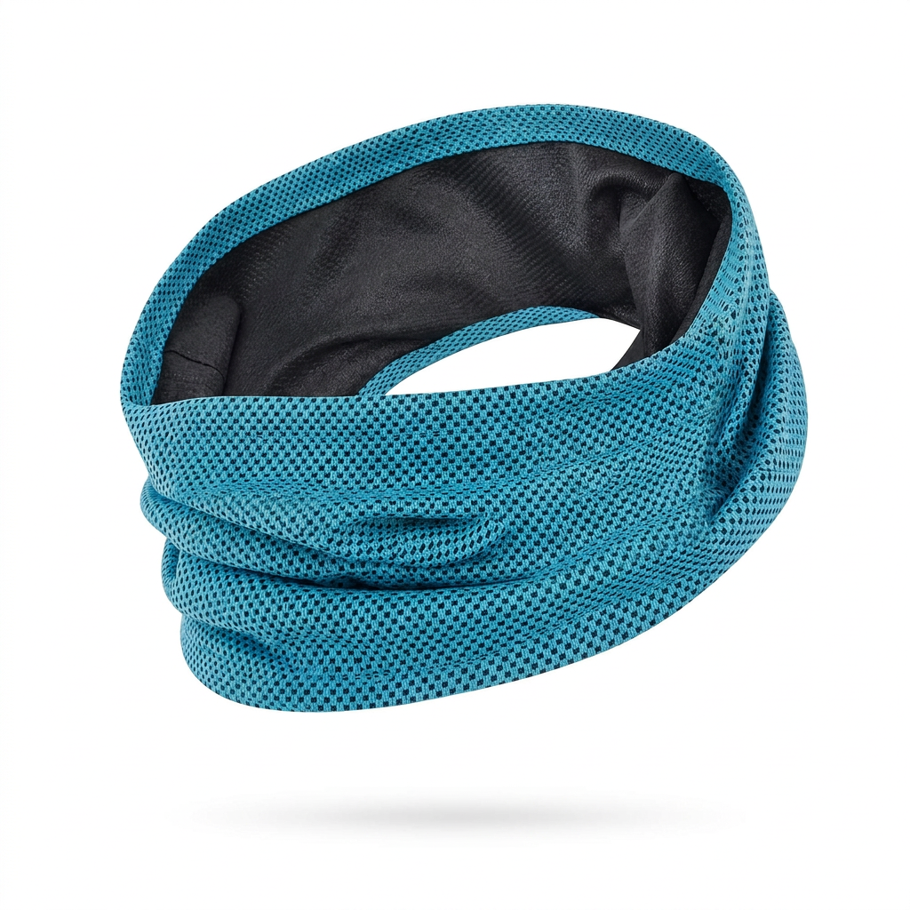 Plush Paws Co. Heat Relief Dog Bandana — Instant Cooling Mesh Design