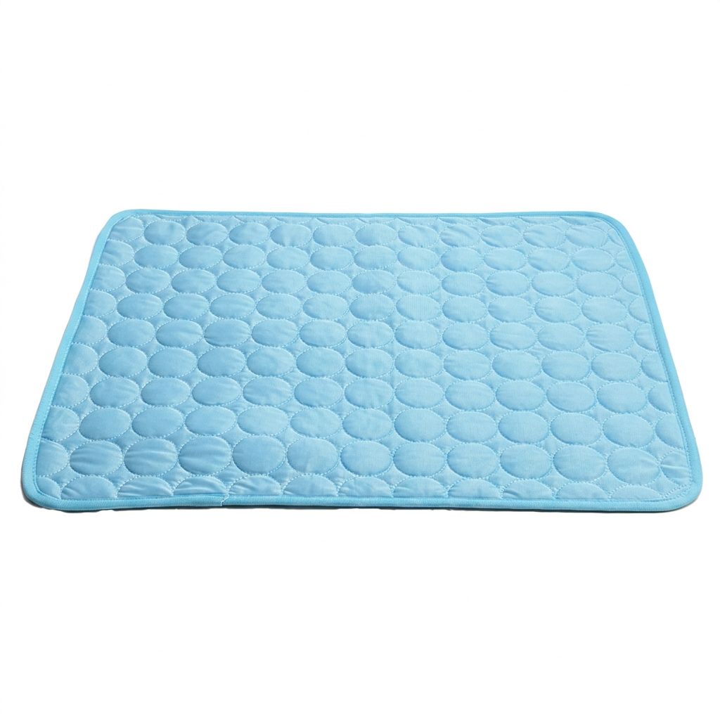 Plush Paws Co. Heat Relief Dog Mat — Quilted Cooling Design
