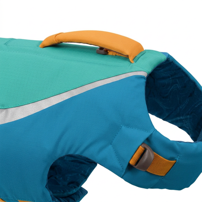 Plush Paws Co. High-Buoyancy Dog Life Vest – Swimming Safety Float Coat with Rescue Handle