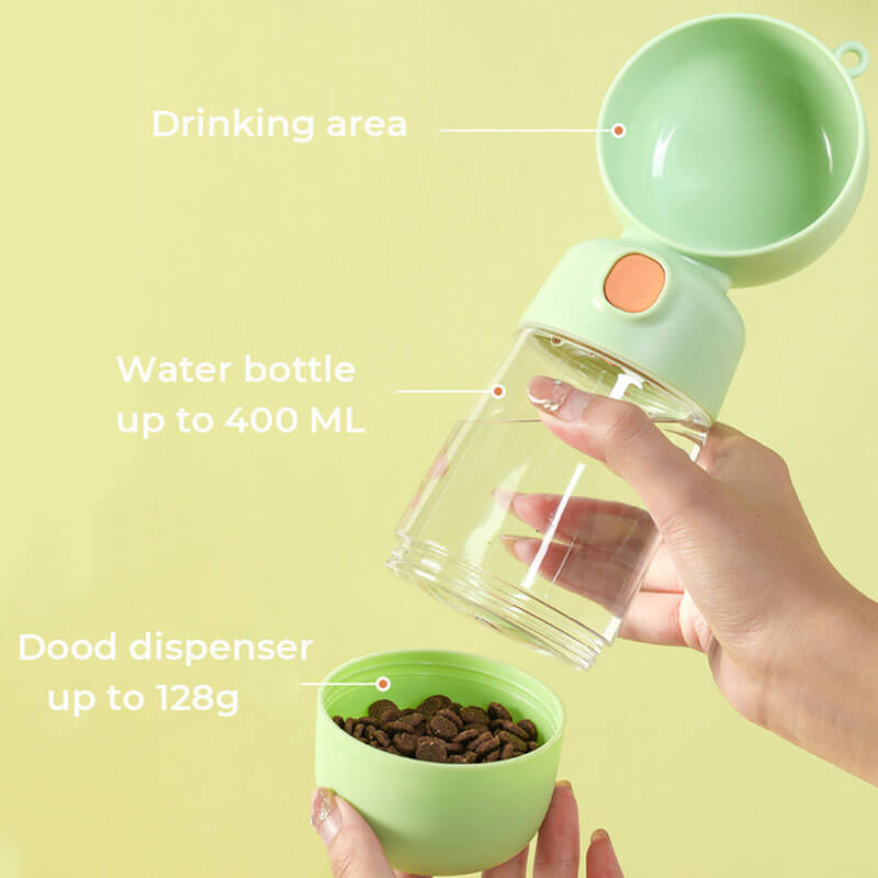 2 in 1 Portable Outdoor Dog Water Bottle 3