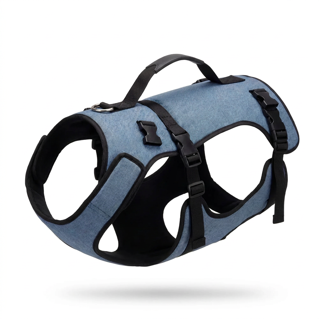 Plush Paws Co. Mobility Support Dog Lift Harness — Ergonomic Molded Handle