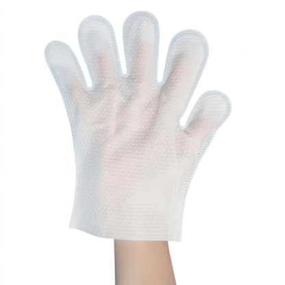 Plush Paws Co. No-Rinse Grooming Made Easy — Coconut & Aloe Infused Pet Wipe Gloves