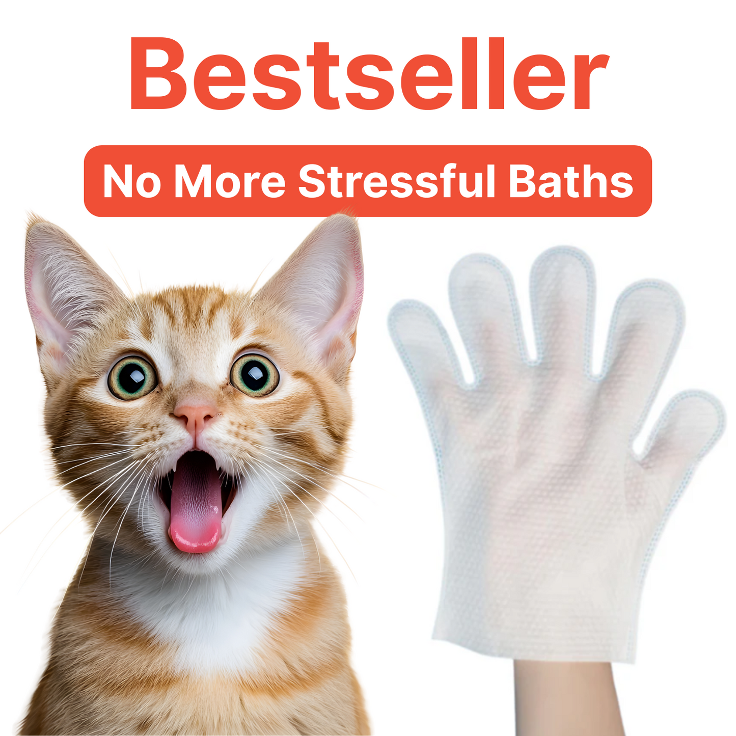 Elara Haus Dog Wipes - Deodorizing Glove Wipes with Organic Extracts 0