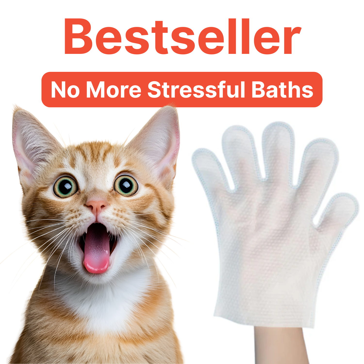Elara Haus Dog Wipes - Deodorizing Glove Wipes with Organic Extracts 0