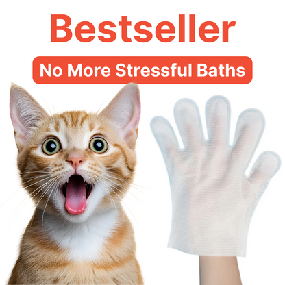 Elara Haus Dog Wipes - Deodorizing Glove Wipes with Organic Extracts 0