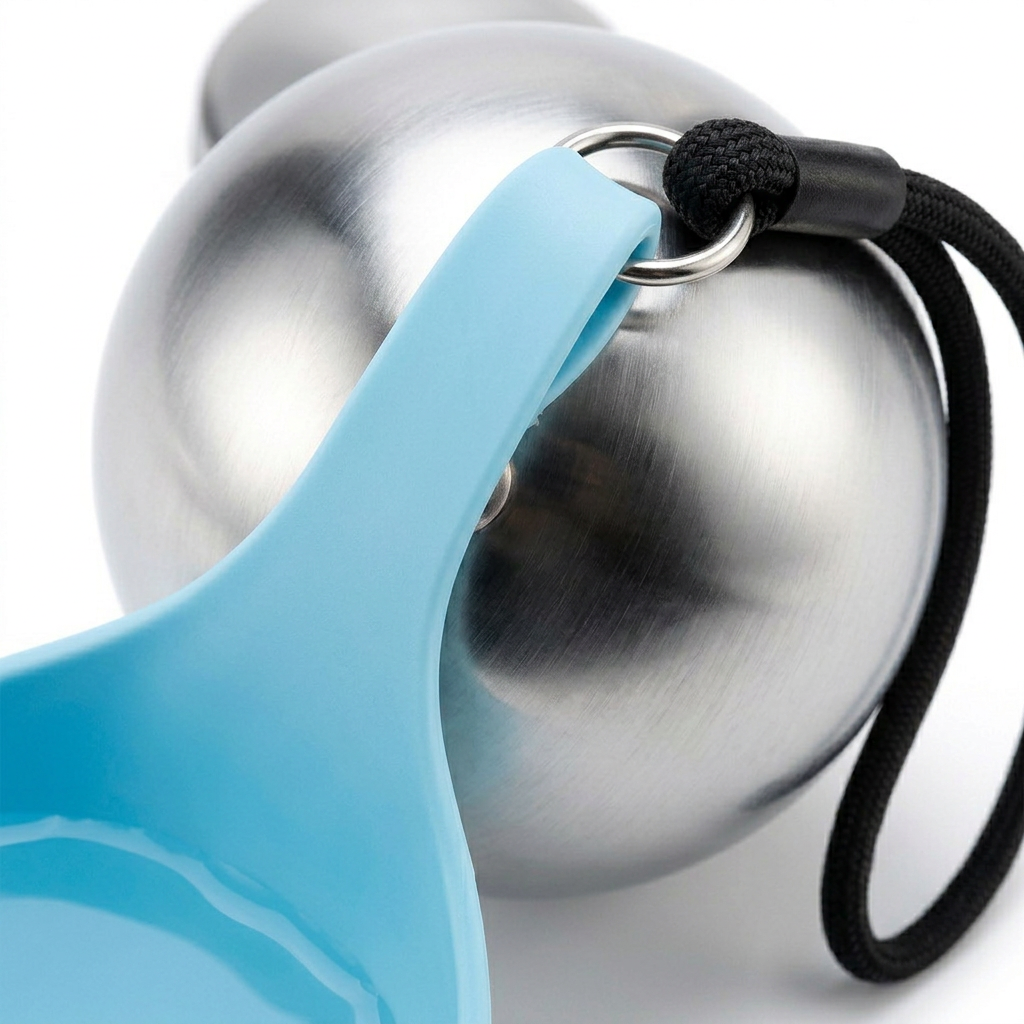 Plush Paws Co. Outdoor Hydration Support — Portable Stainless Steel Dog Water Bottle Design