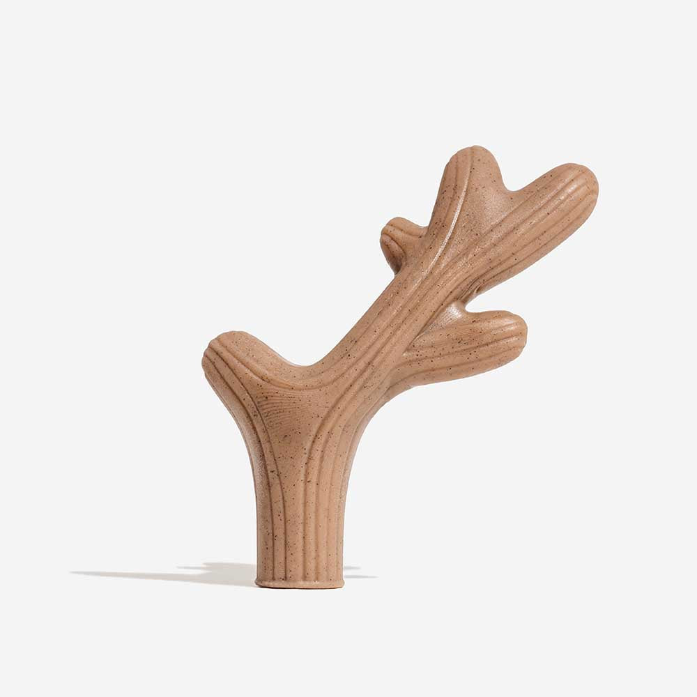 Teething Bones Dog Chew Toy - Bacon-Flavored 5