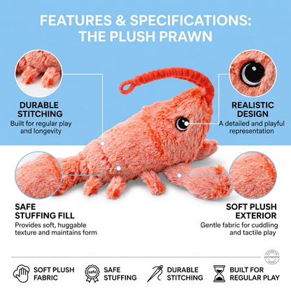 Plush Paws Co. Playtime Engagement — Plush Lobster Dog Toy Design