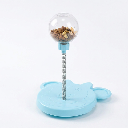 Plush Paws Co. Playtime & Fun — Wiggle Spring Treat Dispenser Toy Design