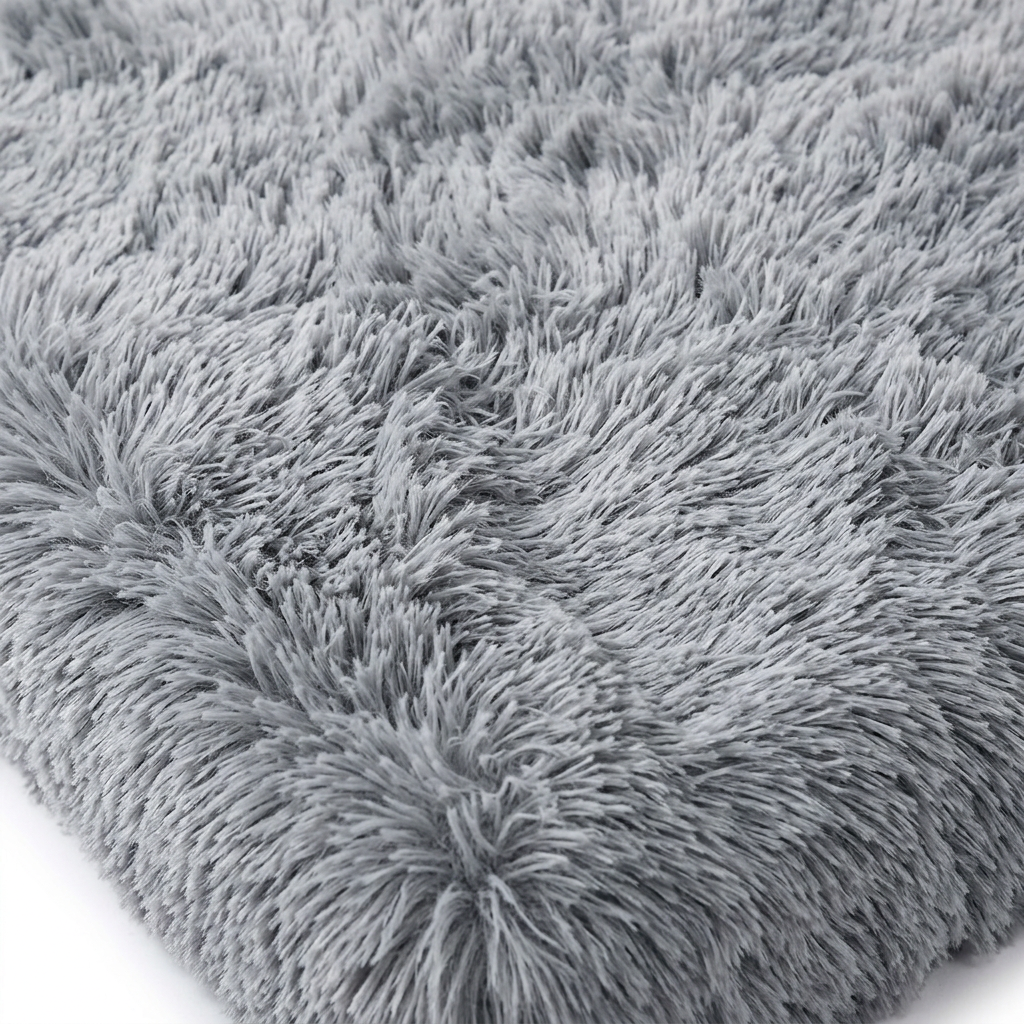 Plush Paws Co. Pressure-Relief Cushion — Contoured Pillow Dog Bed Design